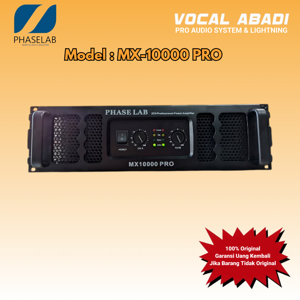 POWER AMPLIFIER PHASELAB MX-10000 PRO