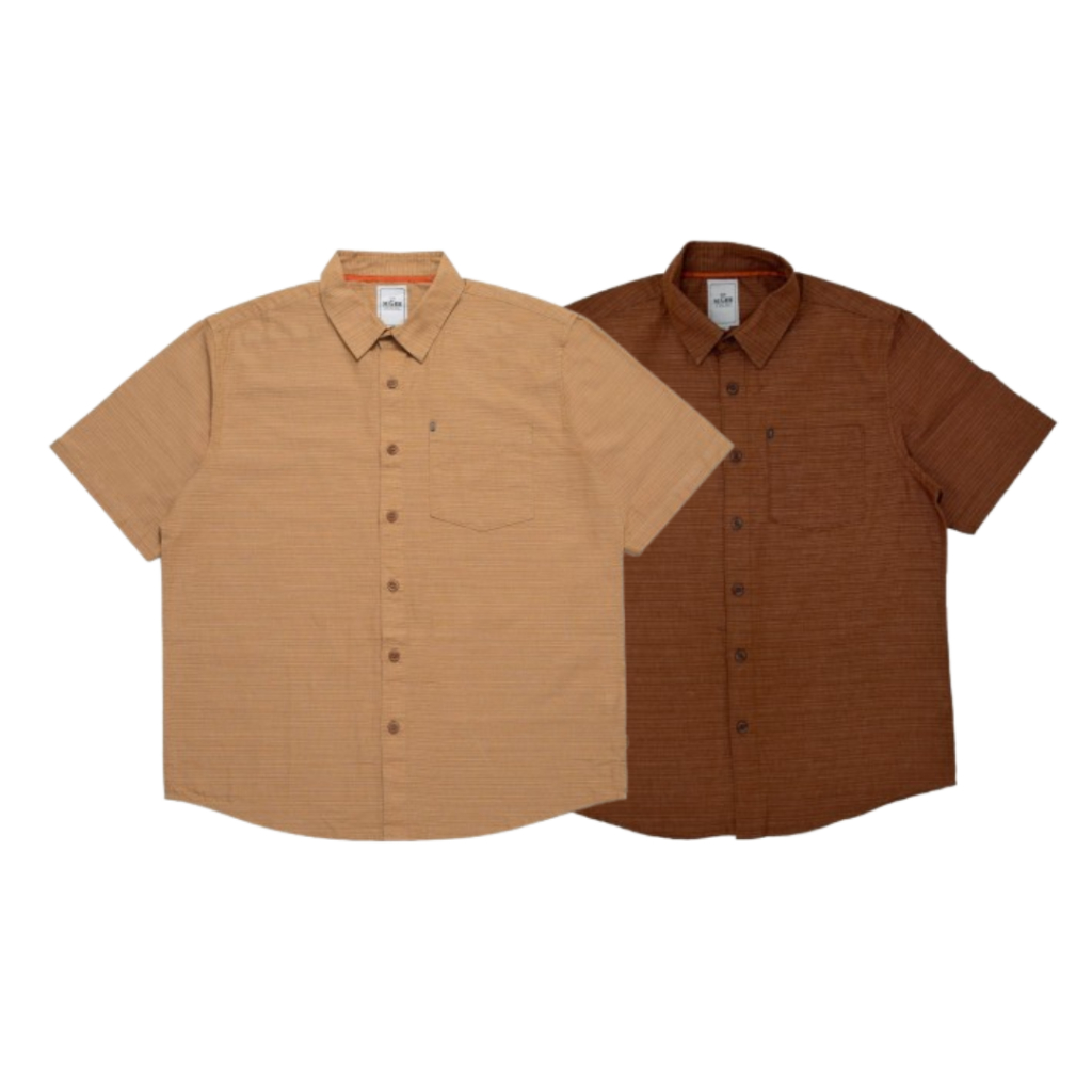 M.Gee Kemeja Casual Lengan Pendek Pria Mgee Original ALTO C119