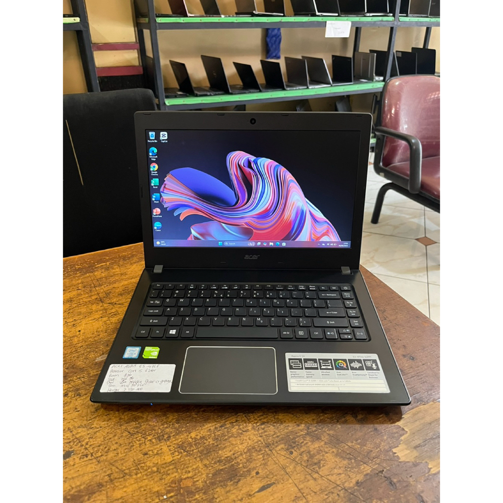 Laptop Gaming Editing Acer E5-475G Core i5 Ram gb Ssd 256gb