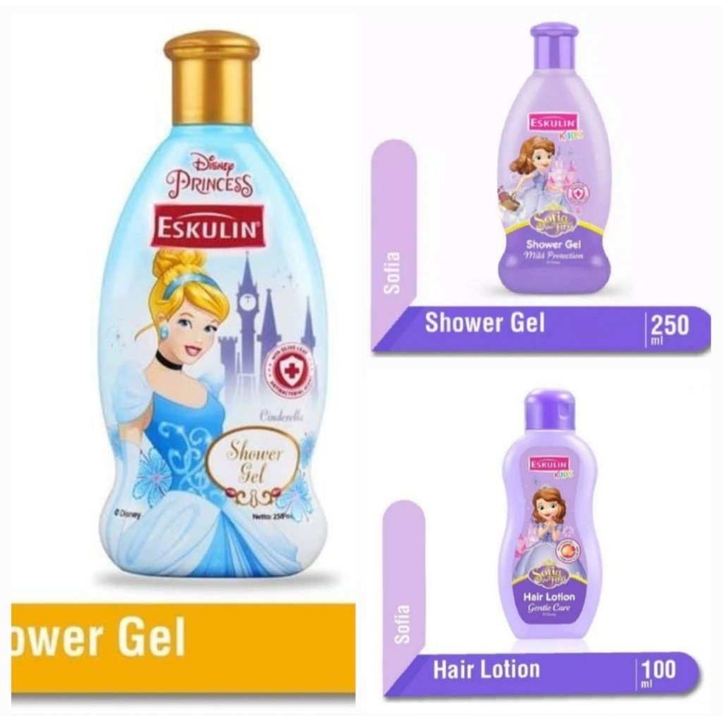 ESKULIN KIDS SHOWER GEL & HAIR LOTION