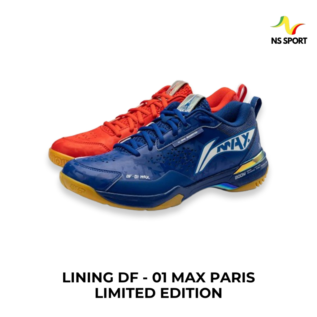 Sepatu Badminton Lining DF 01 Max Paris Olympic Limited Edition