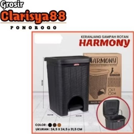 KERANJANG SAMPAH ROTAN