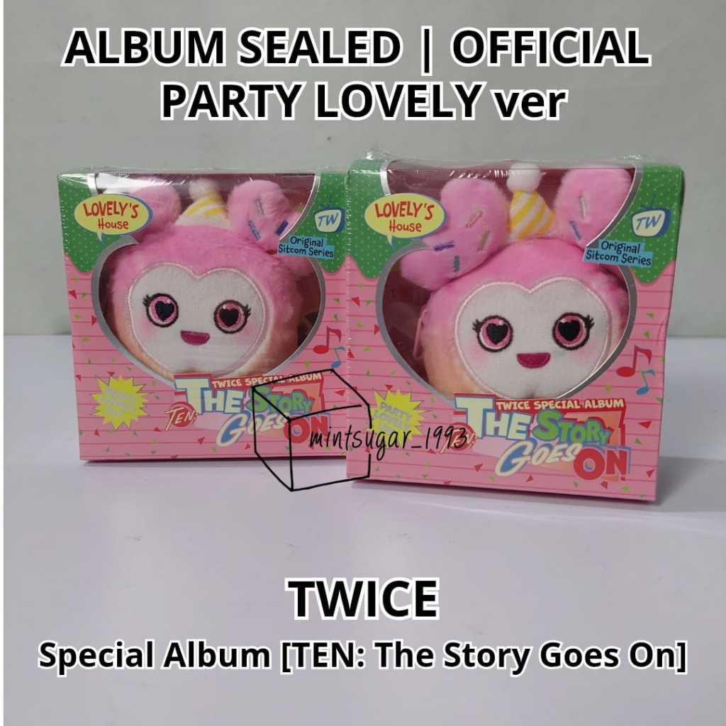 [ READY SEALED ] TWICE - Special Album [ TEN: The Story Goes On ] ( PARTY LOVELY Ver. ) Official Kpo