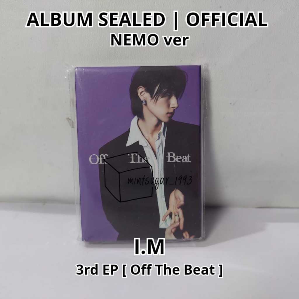 [ READY SEALED ] I.M - 3rd EP [ Off The Beat ] ( Nemo Ver. | Platform Album ver ) 3rd Mini Album Off