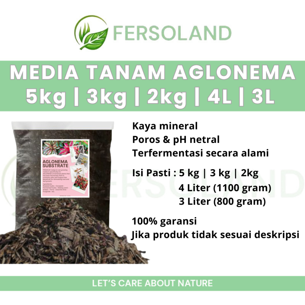 Media tanam aglonema premium 5kg 3kg 2kg 4L 3L | media tanam aglaonema  red peacock widuri siap paka