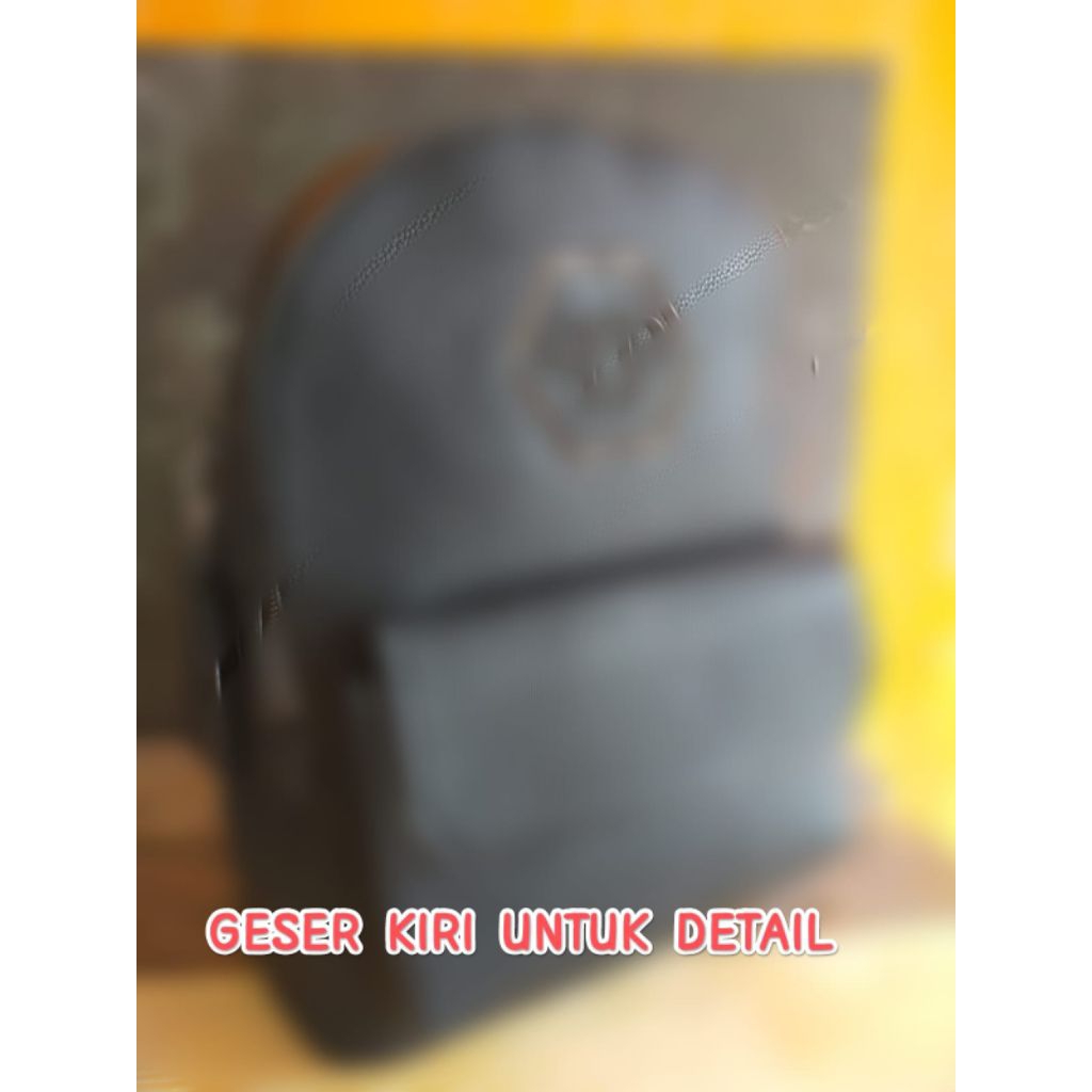 Tas punggung pria wanita philipp plein/ Ransel kulit fashion/ Leather backpack unisex