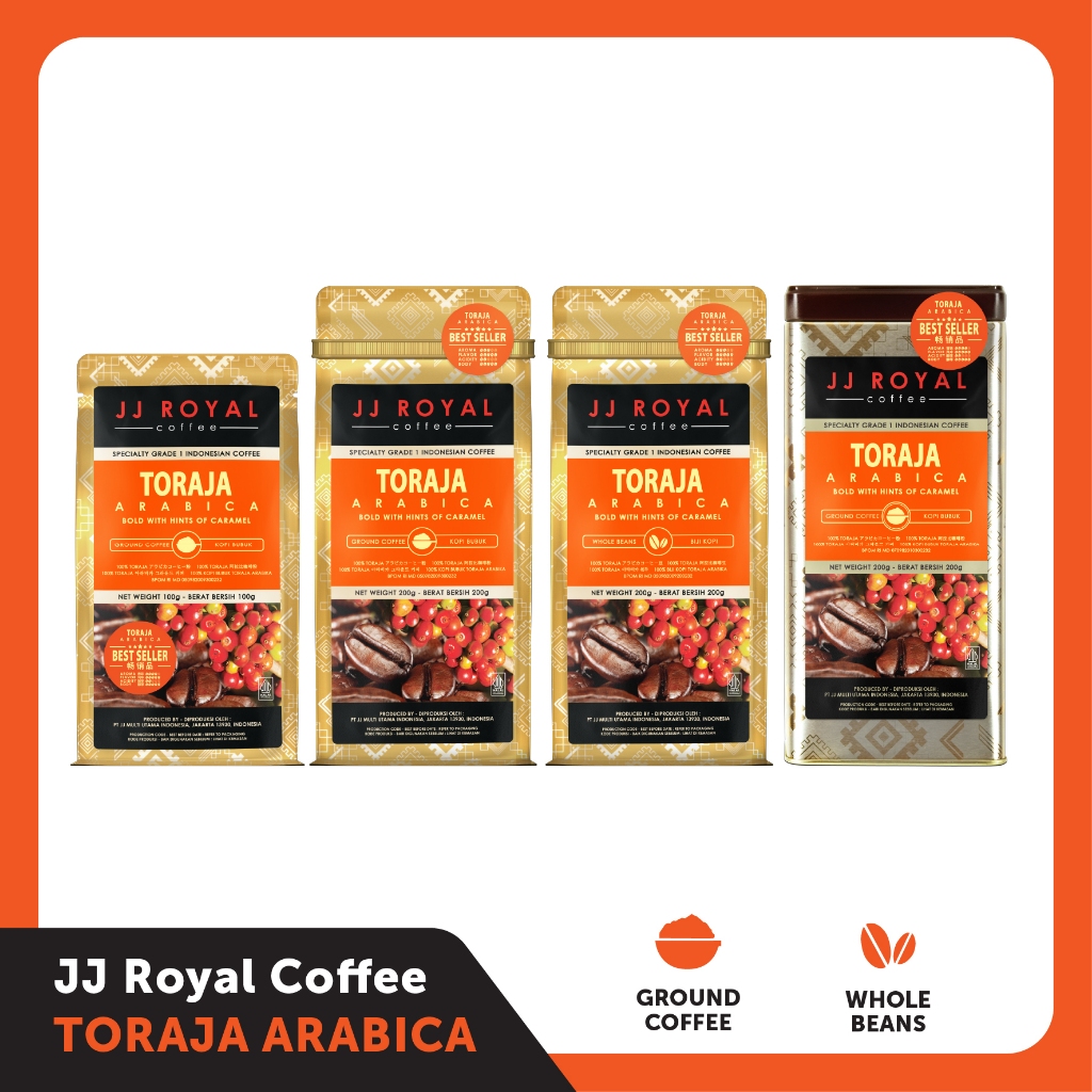 JJ Royal Coffee Toraja Arabica