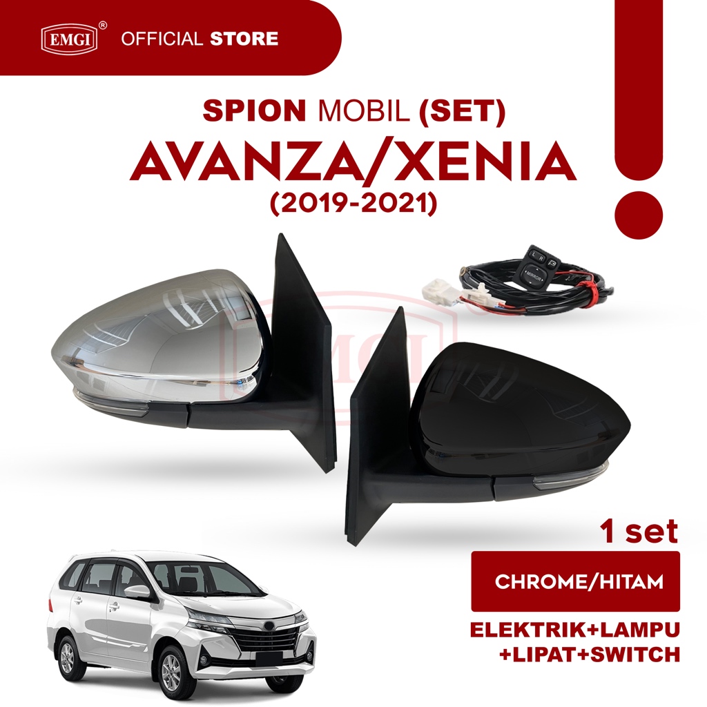 Upgrade Retract - Spion Mobil Avanza / Xenia 2019 s.d 2021