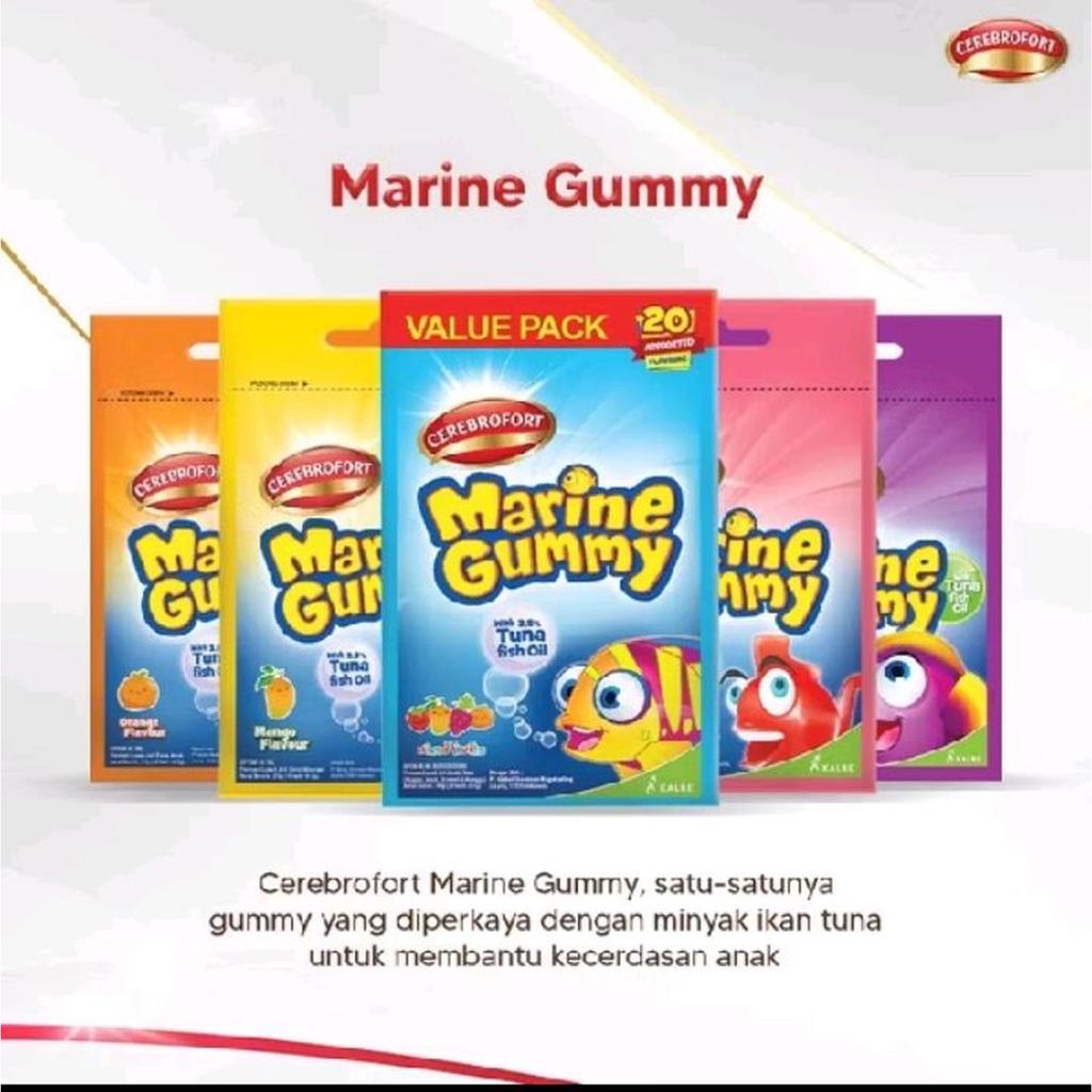 Cerebrofort Marine Gummy Omega 3 Untuk Anak
