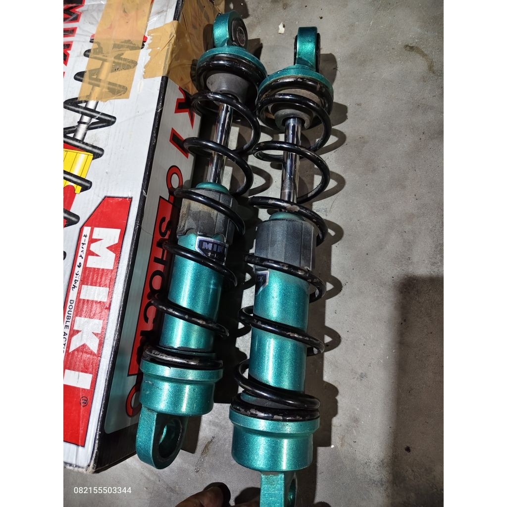 shock miki bekas pemakaian motor sendiri panjang 32