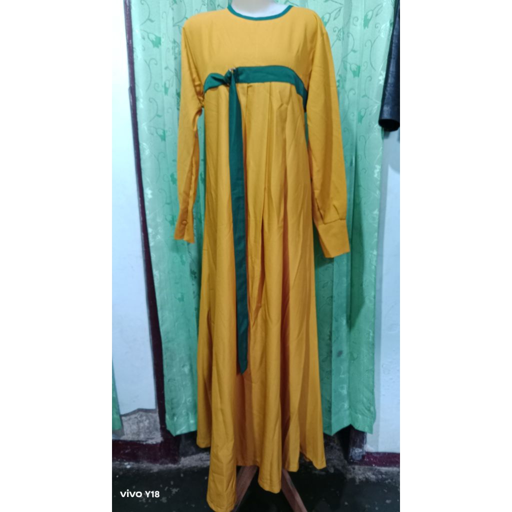 preloved gamis merk "nabtik hijab" tidak busui