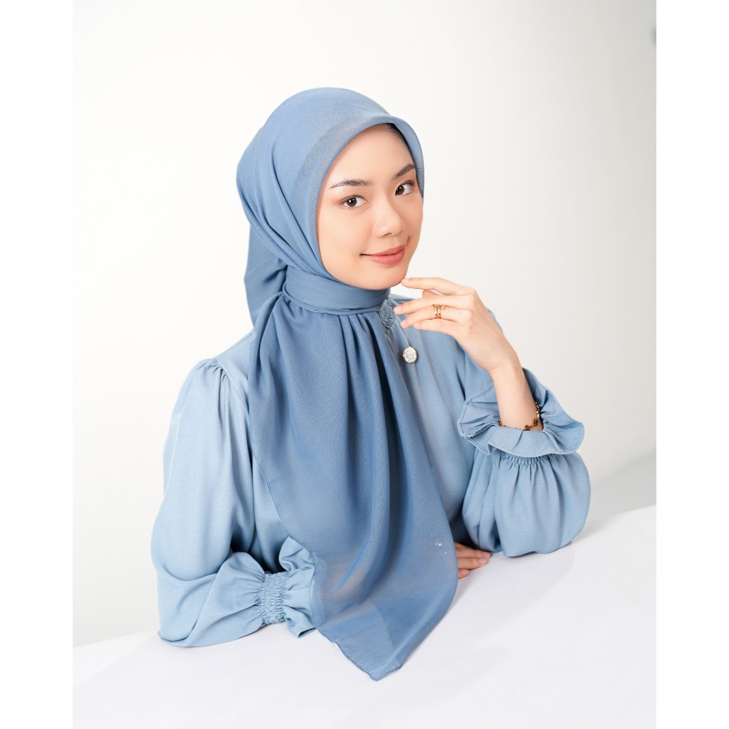 Heaven Lights - New HL Paris with Diamond Logo - Hijab Polos Segi Empat