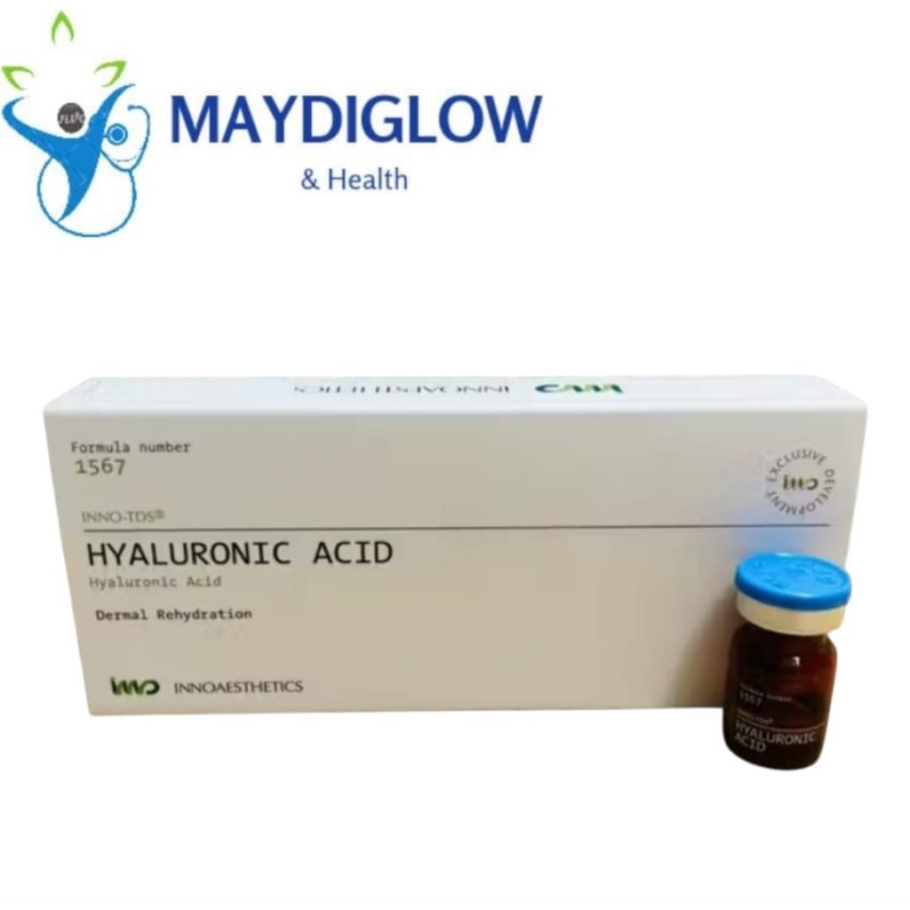 Inno-TDS Hyaluronic Acid - Serum Meso Dermapen Anti Aging, Hydrating,dan Melembabkan wajah