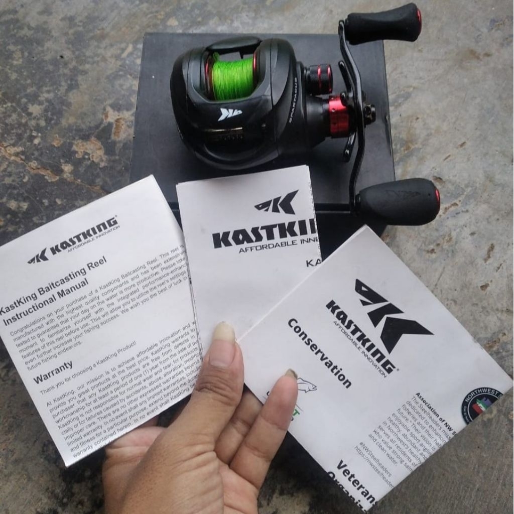 Reel kastking spartacus