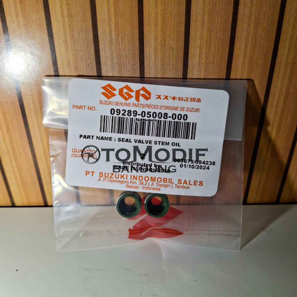 Seal Sil Klep Set ORI SGP Suzuki SMASH, SHOGUN Original 09289-05008-000