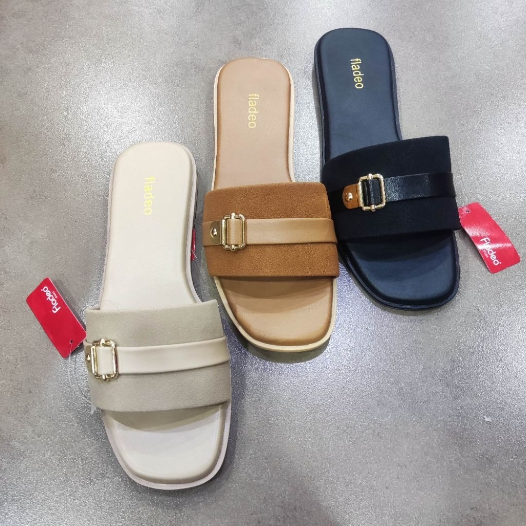sandal wanita fladeo original