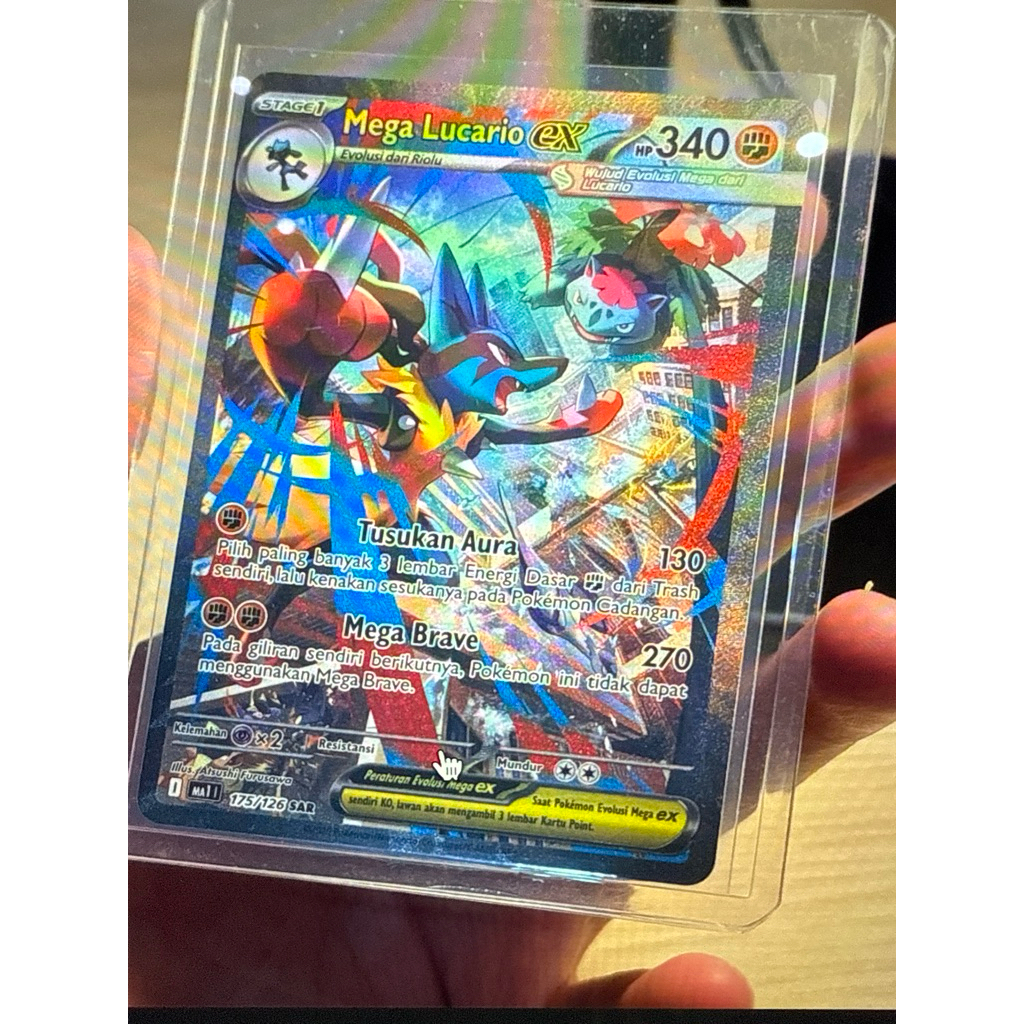 Mega Lucario EX SAR indonesia