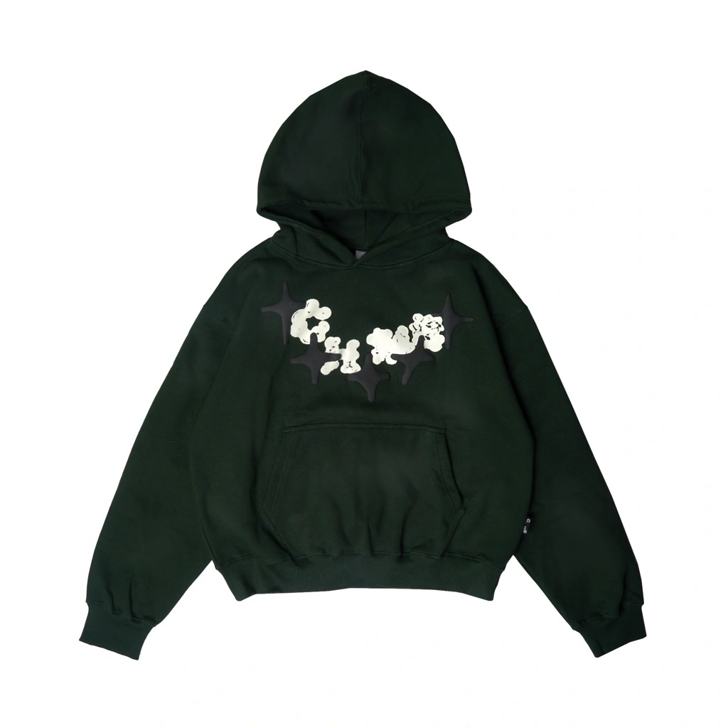 Boxy Hoodie Chambredelavain - Ball Chain BW/Nothing New/Vellz Green Bottle