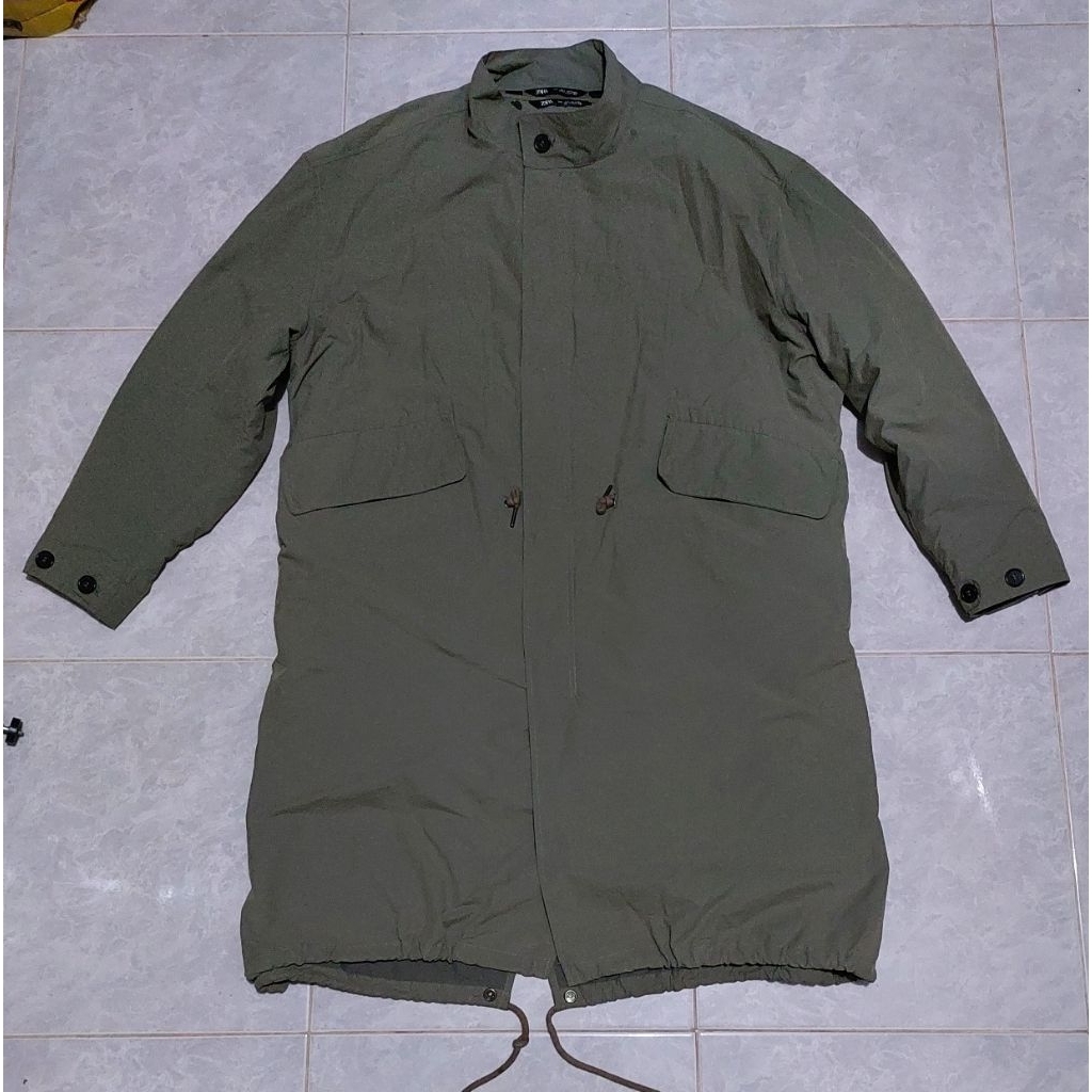 JAKET PARKA M65  MILITARY FISHTAILL ZARA MAN BIG SIZE