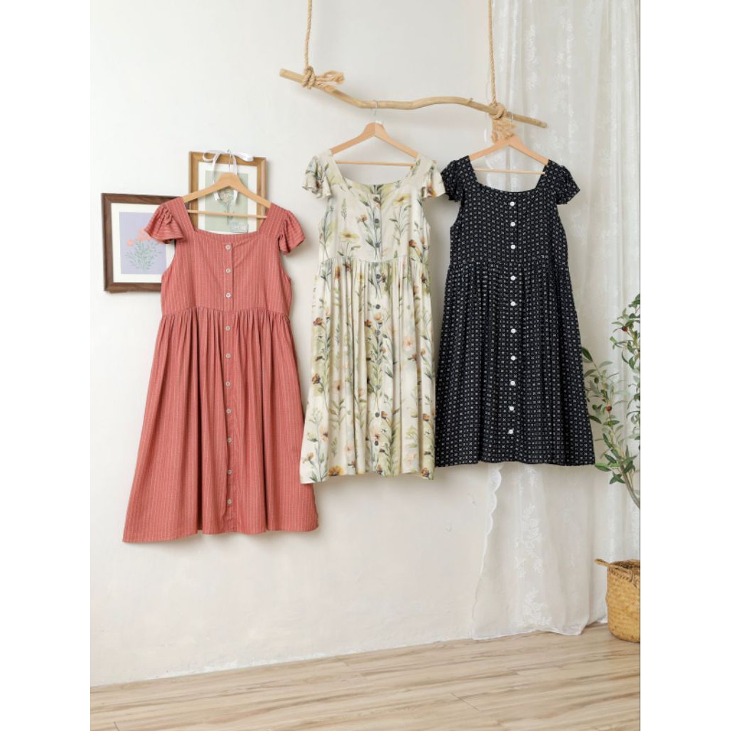 MYBEB SEXY DRESS | DASTER SEKSI BUSUI FRIENDLY  RAYON  PREMIUM KANCING DEPAN