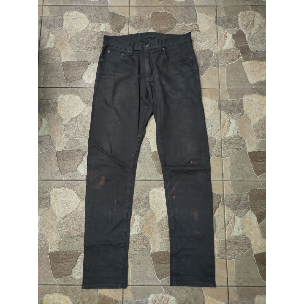 Selvedge Jeans Uniqlo Black