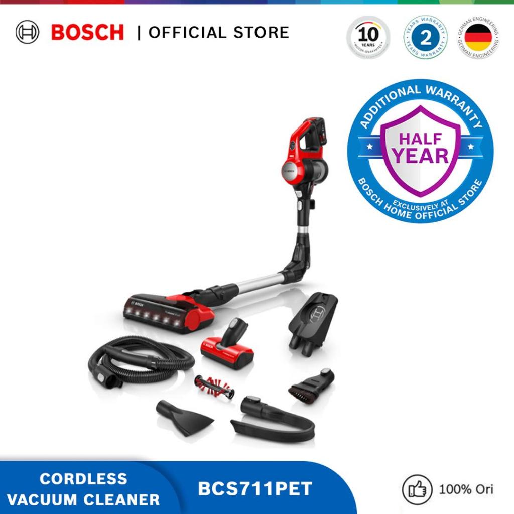 Bosch BCS711PET Penyedot Debu Tanpa Kabel Unlimited 7 ProAnimal
