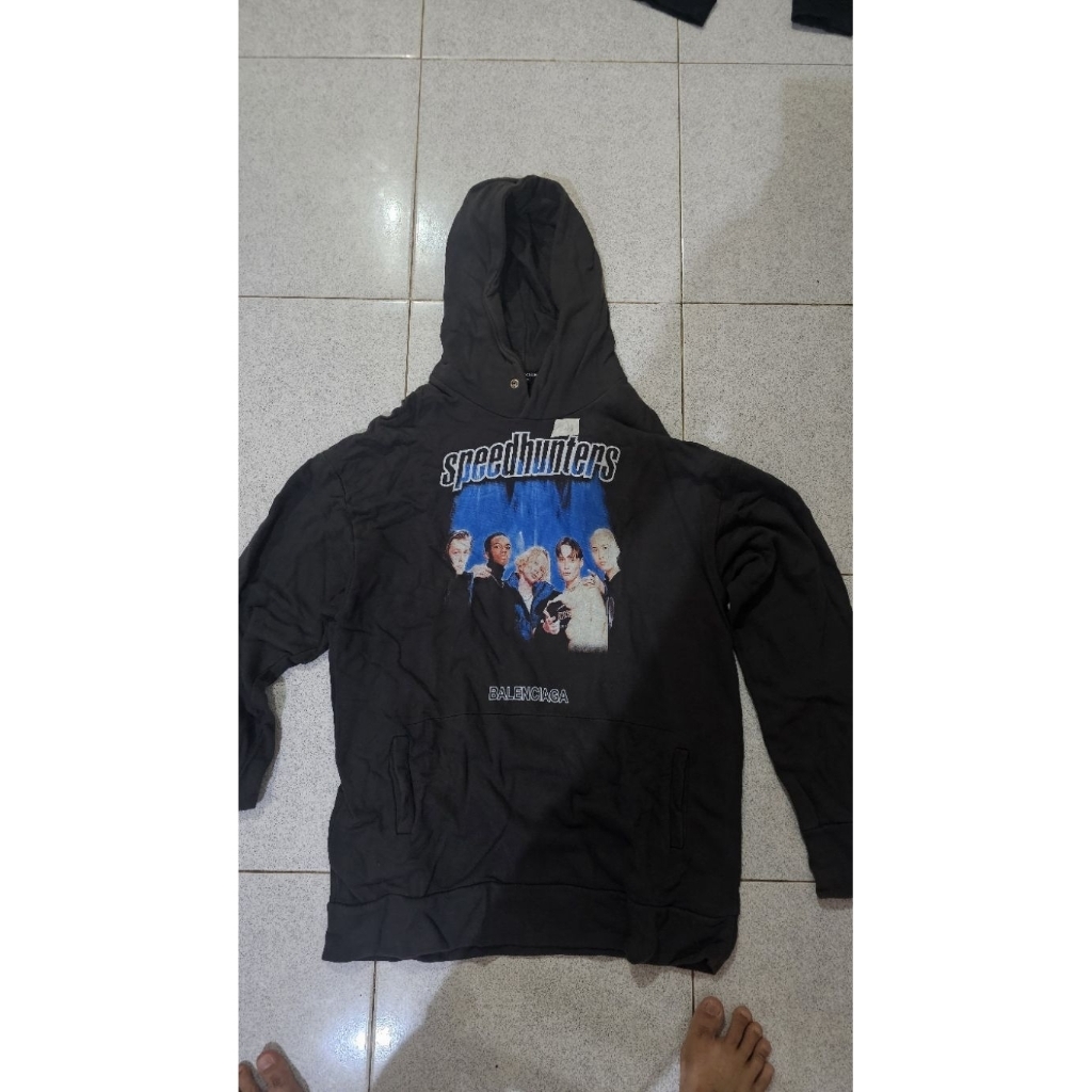 Hoodie Balenciaga Speedhunters Black