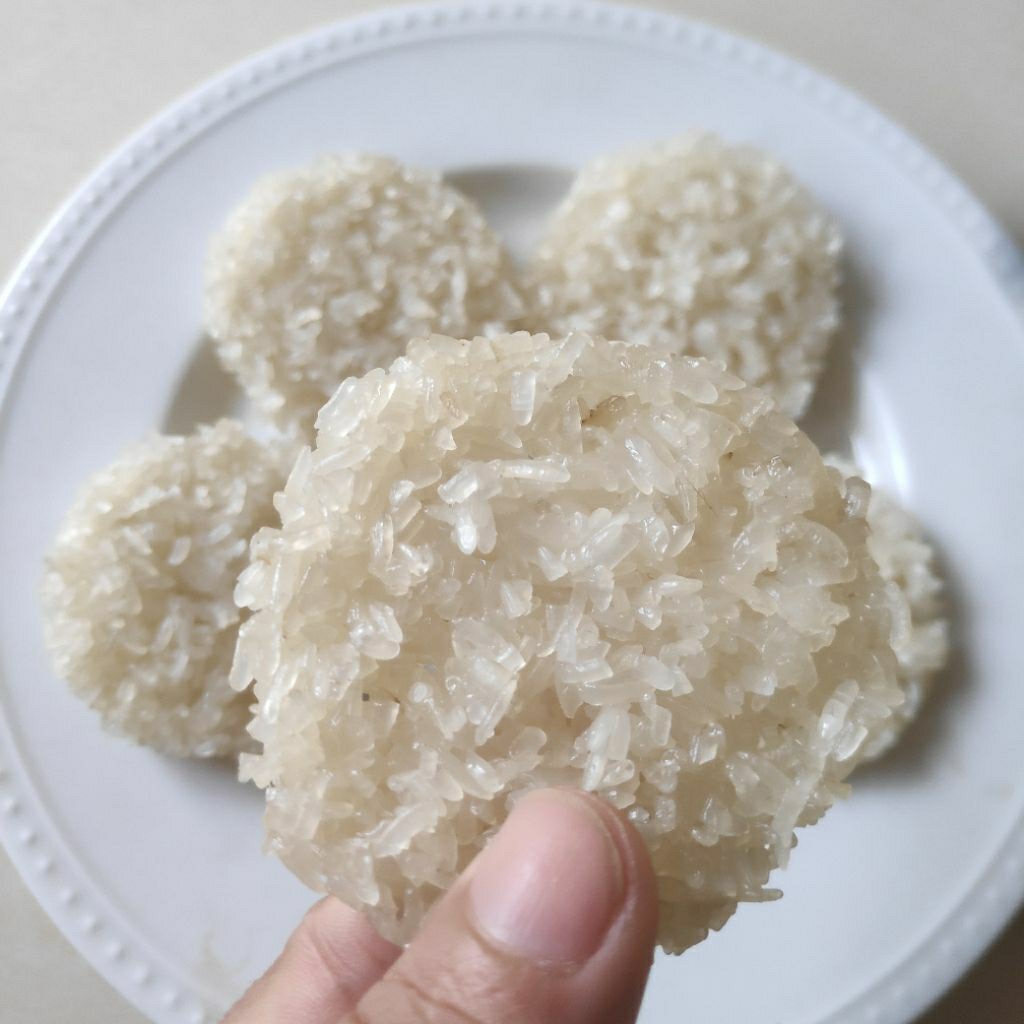 RENGGINANG KETAN MENTAH BESAR ISI 10 PCS