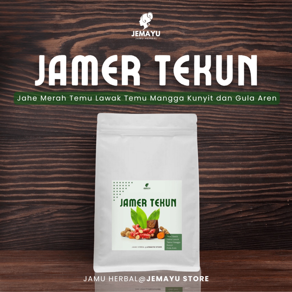 Jamu Jahe Merah Kunyit Temulawak Gula Aren Bubuk Jamu Herbal Lambung 500 Gram