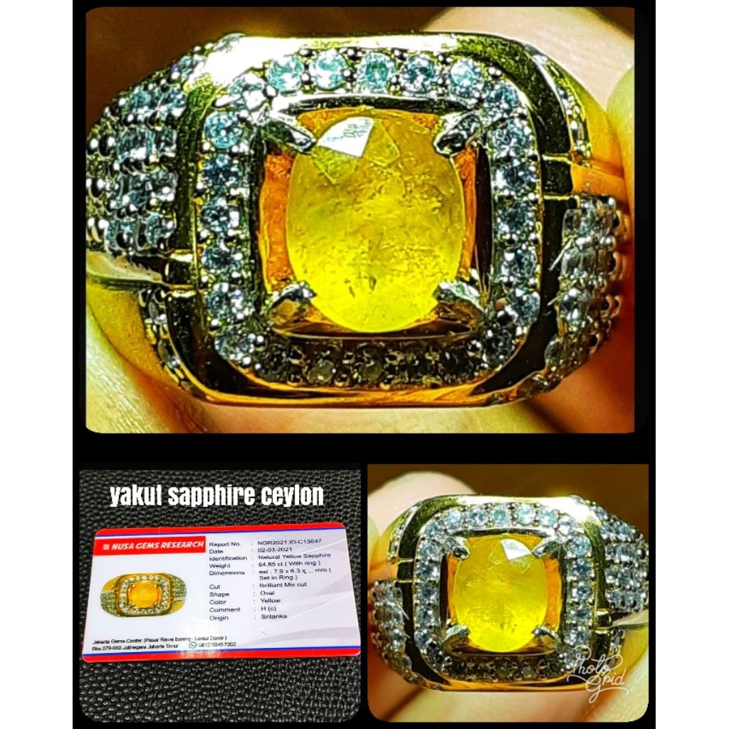 natural yakut sapphire Srilanka Ceylon super