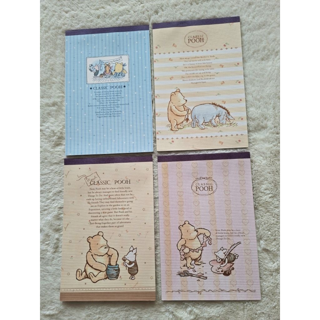 Letter Pad Pooh with 12 design letter sheet