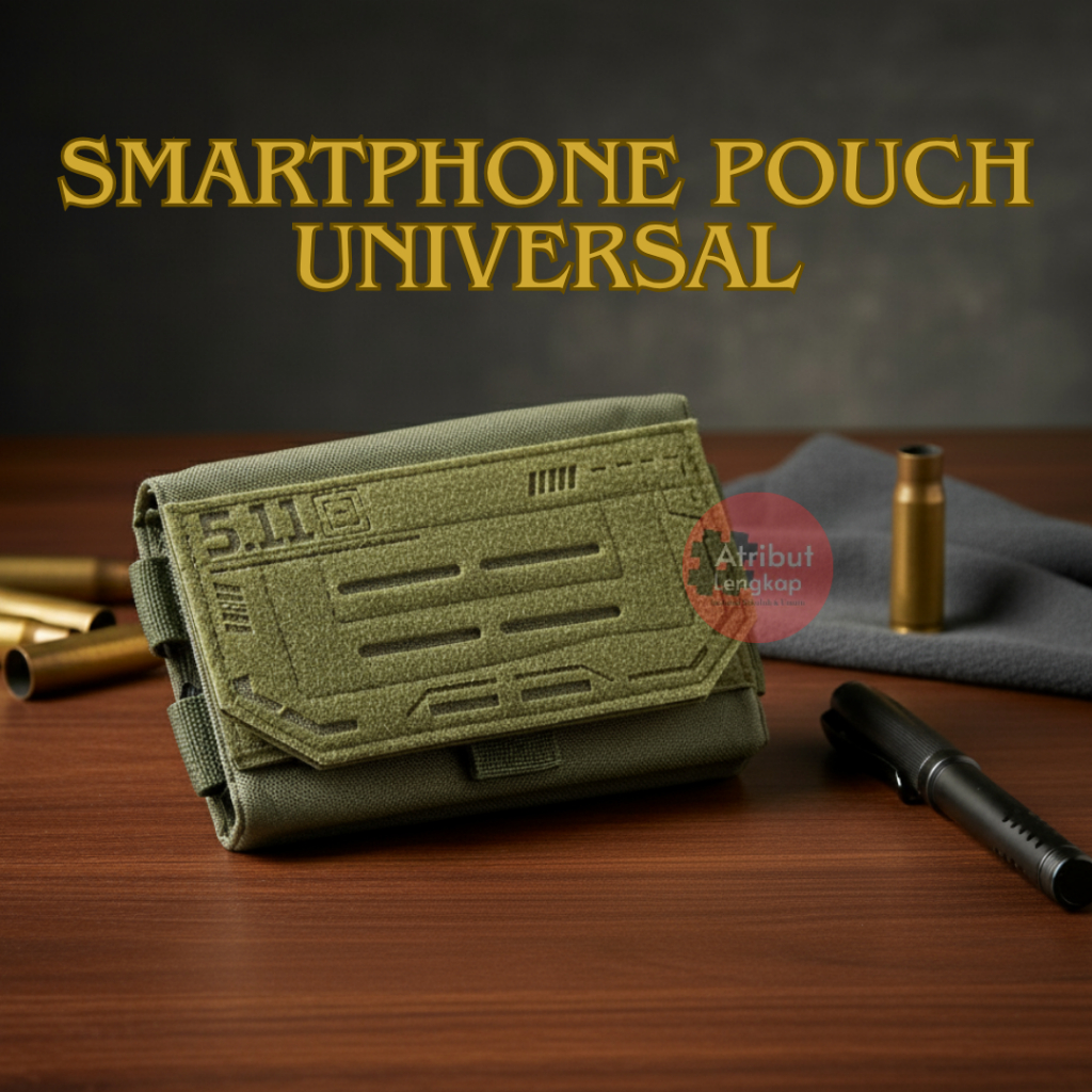 Dompet HP Universal Dual Slot | Dompet HP Tactical 7 Inch | Sarung HP Pinggang Pria