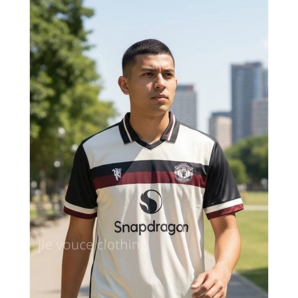 Jersey MU Hitam Bunga AON 4.0 Premium Full Print/ Snapdragon/Vintage/Retro/JIE VOUCE