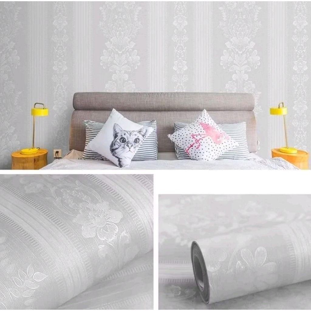 Wallpaper Stiker Dinding PVC Hiasan Dinding Aesthetic Dekorasi Rumah Sticker Dinding