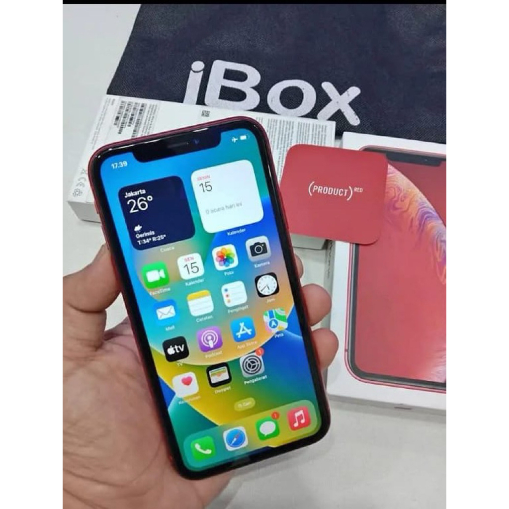 iPhone XR 128Gb Red Produk Second iBox
