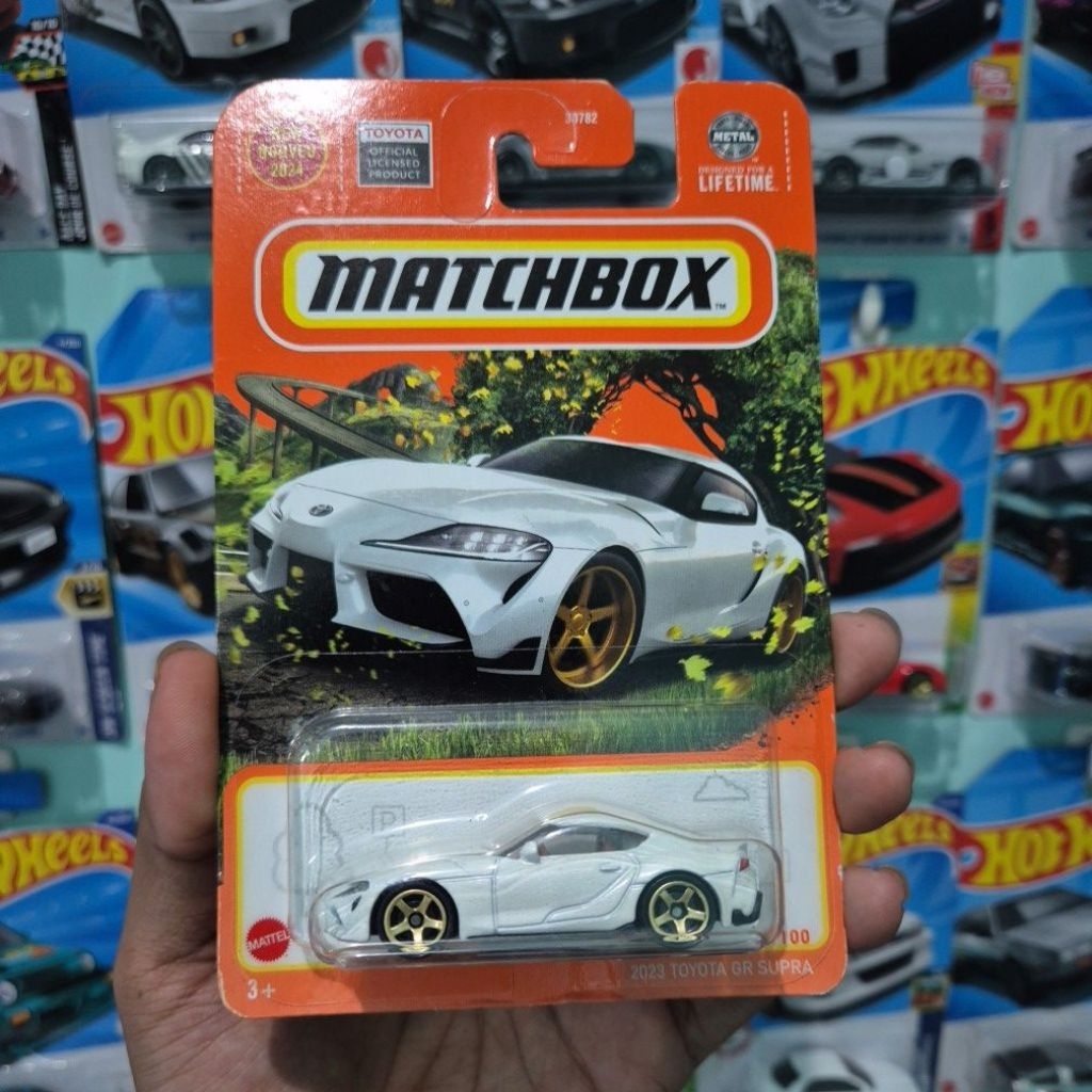 MATCHBOX TOYOTA GR SUPRA 2023 PUTIH