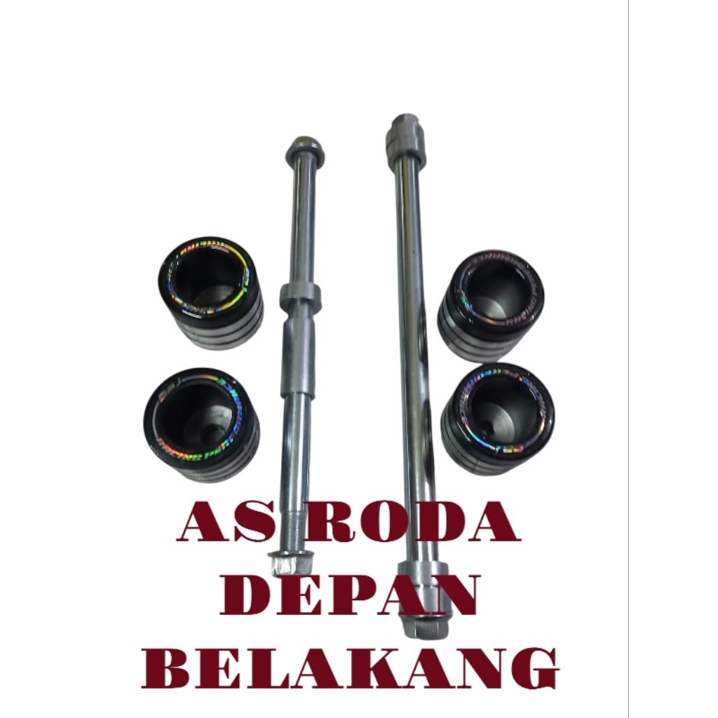 AS RODA DEPAN BELAKANG PLUS JALU MOTOR TRAILL KLX CRF WR