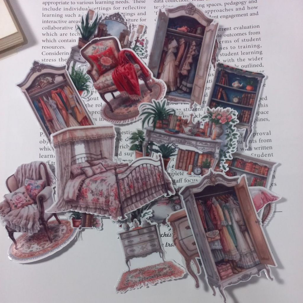 Victorian heritage home style stiker transparant