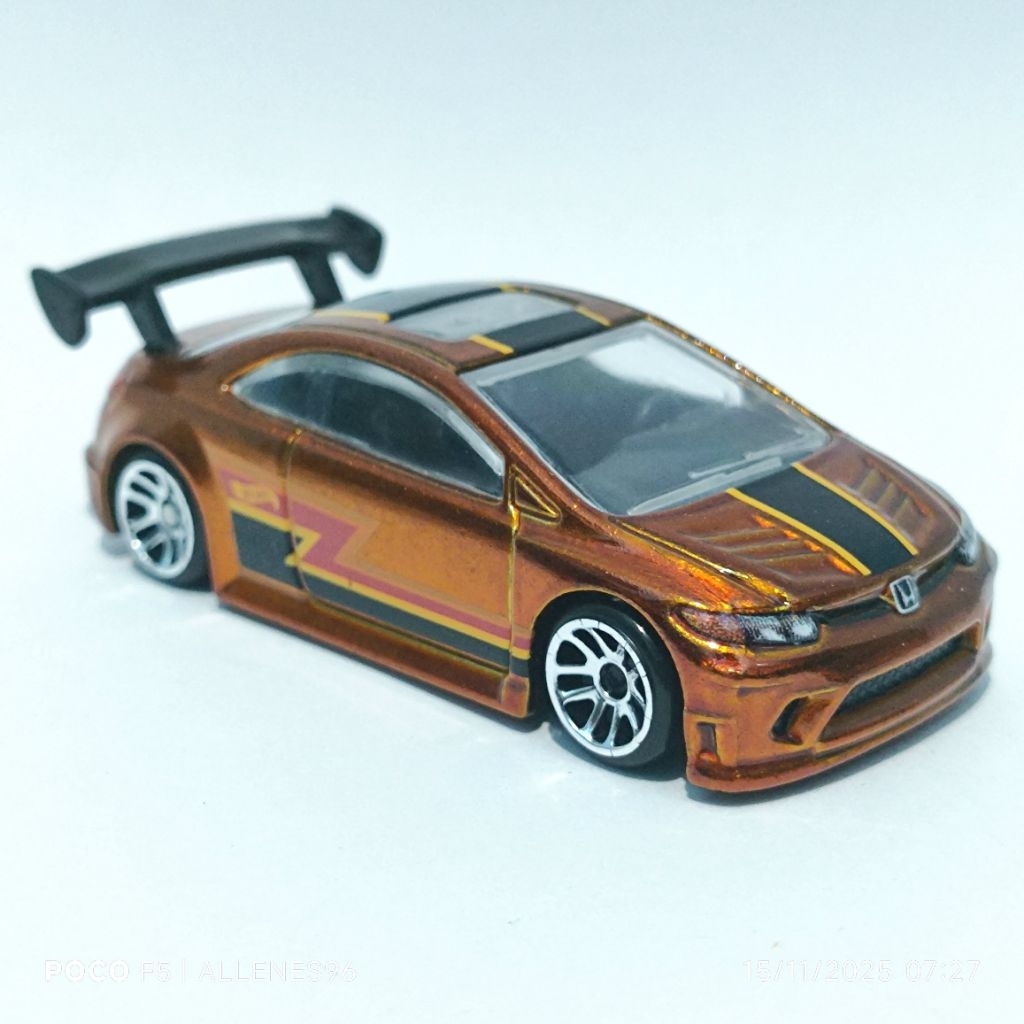 Hot Wheels Silver series The Hot Ones Honda Civic Si swap ban