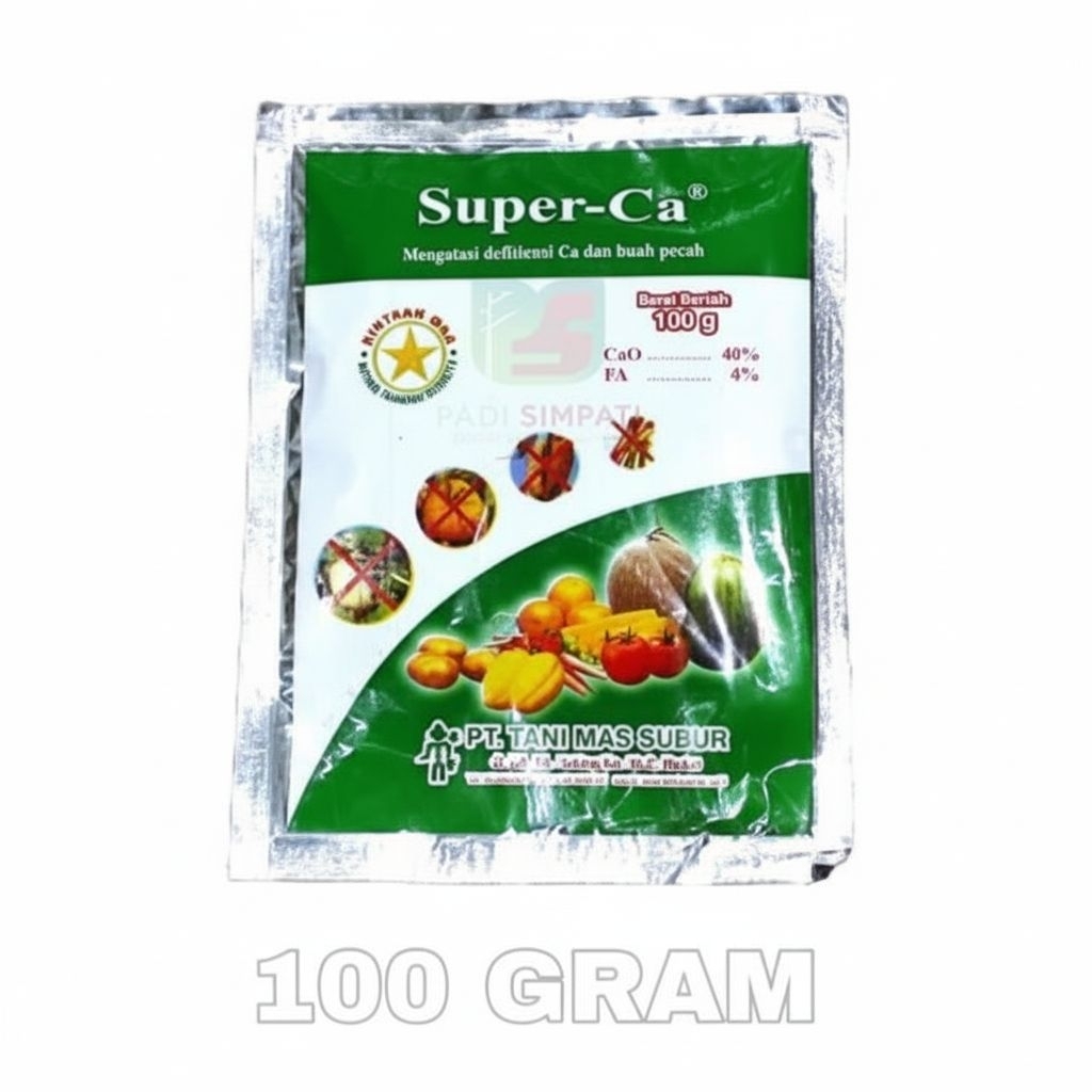 PUPUK PATENCA / SUPER - CA MENGATASI DEFISIENSI KEKURANGAN CA DAN BUAH PECAH DARI PT TANI MAS SUBUR 