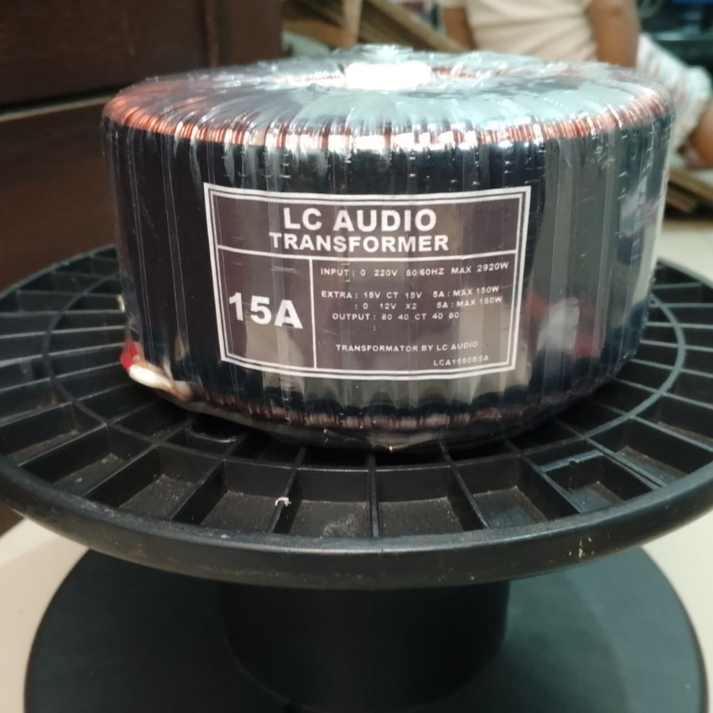 Trafo toroid donat 15A CT 55 temba murni