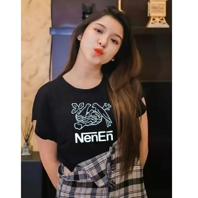 BAJU KAOS T-SHIRT UNSEX NENEN COTTON