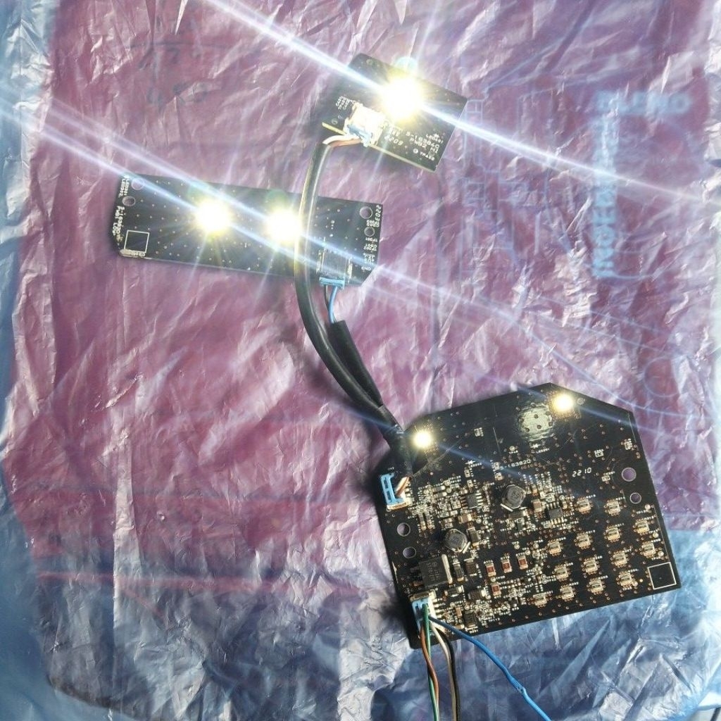 pcb led lampu depan honda scoopy new tahun 2021