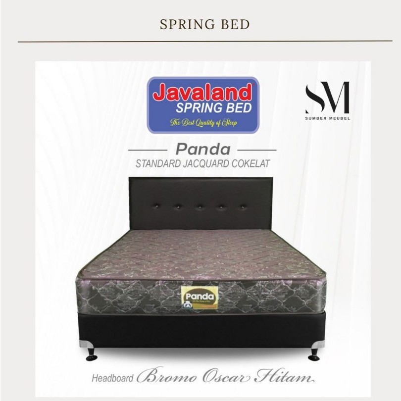 JAVALAND PANDA SPRINGBED SET