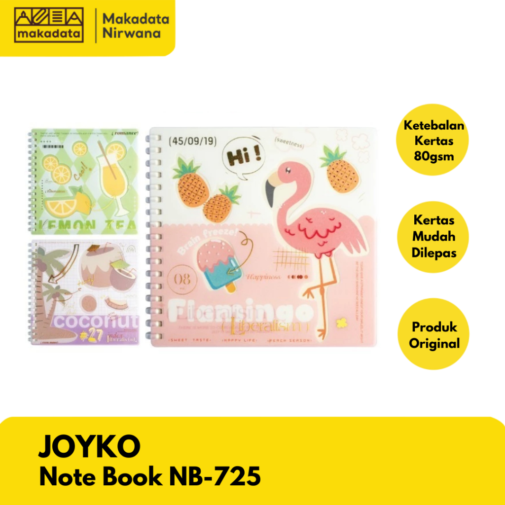 JOYKO NOTEBOOK/AGENDA/BUKU CATATAN SUMMER NB-725 (1 PCS)