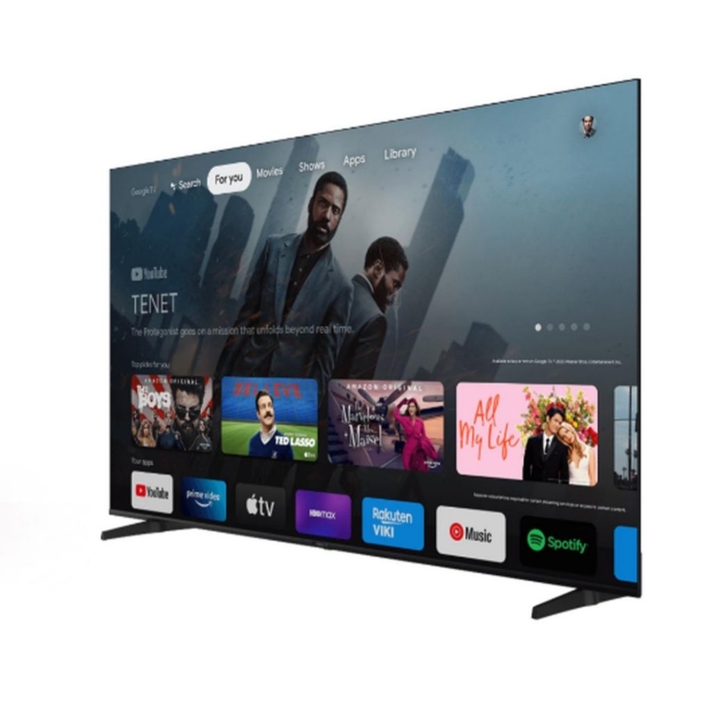 TV LED AQUA 75INCH 4K GOOGLE TV 75K85FUX TV AQUA 75INCH