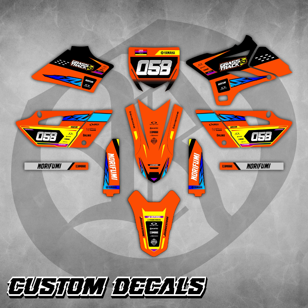 STIKER YZ85 OLD / NEW DECAL YZ 85 NEW BEBEK STANDAR DECAL STIKER YZ 85 DECAL STICKER YZ 85 NEW