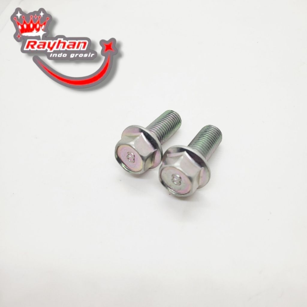 BAUT 14 M10X25 BAUT PENGGANTI BREKT KALIPER CAKRAM YAMAHA MIO SMILE SPORTI N MAX NEW JUPITER