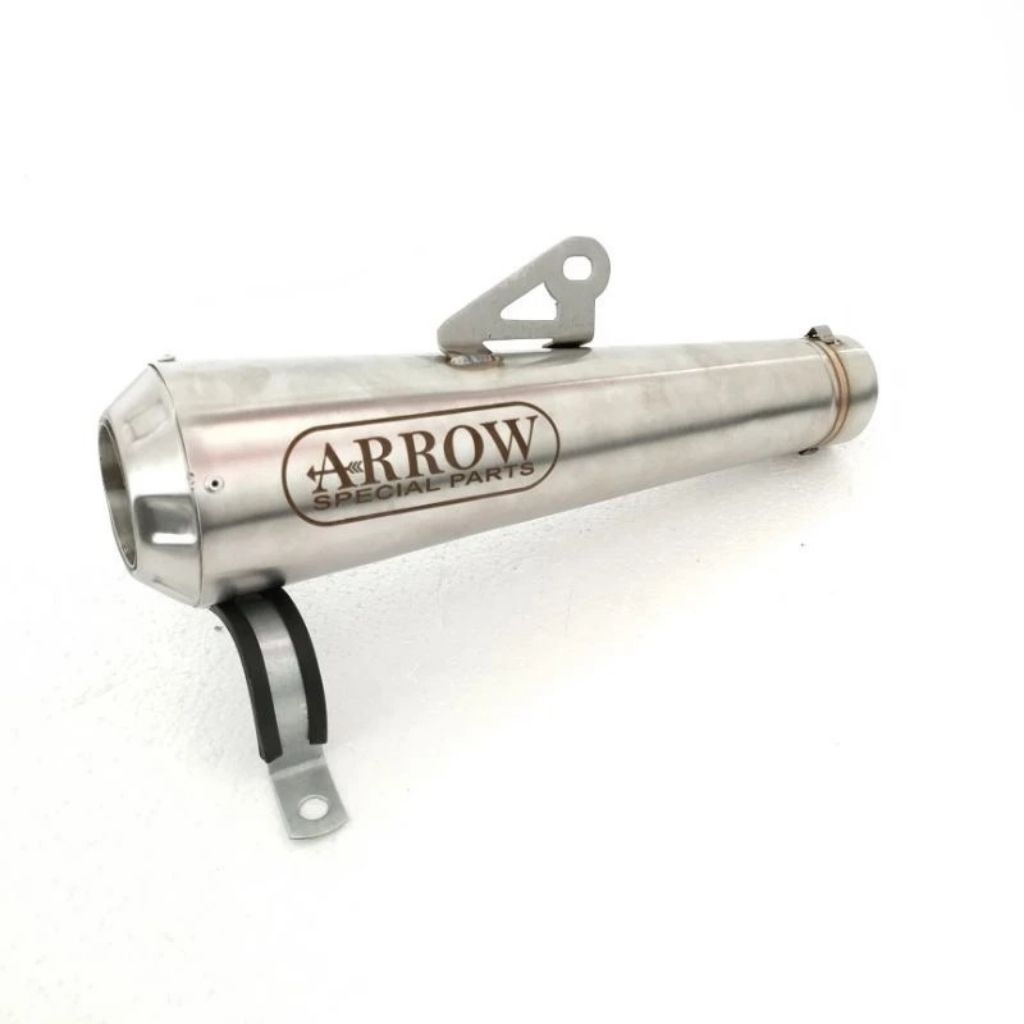 KNALPOT ARROW EXHAUST JIGSAW UNIVERSAL INLET 50MM (SILENCER ONLY) SILINCER ARROW EXHAUST