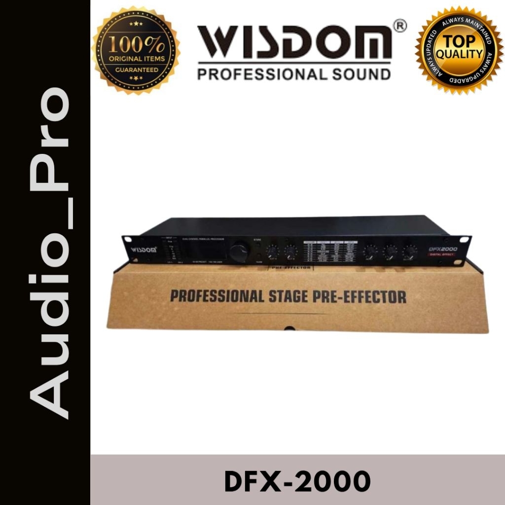 Digital Efek Vokal Wisdom DFX 2000 | Efek Vokal Wisdom DFX2000